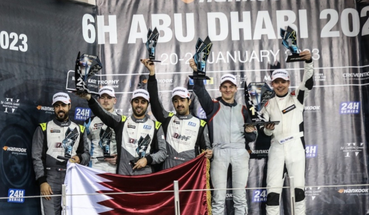 Qatar Team Thuraya with  Second Spot
